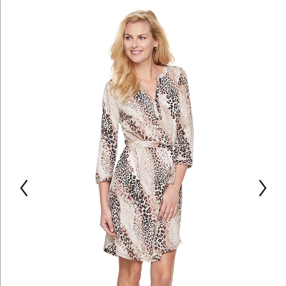 Dana Buchman Henley Dress